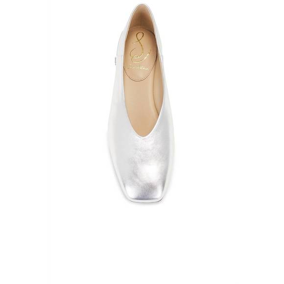 Sam Edelman Kasey Silver Flats - Picture 5 of 9
